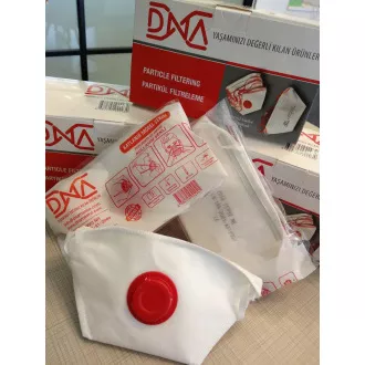 Mască de protecție mare / aparat respirator FFP3 NR D DNA 2934V cu supapă