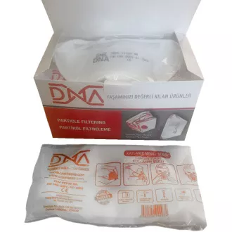 Mască de protecție mare / aparat respirator FFP3 NR D DNA 2934V cu supapă