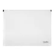 Plic A5 PP cu fermoar transparent