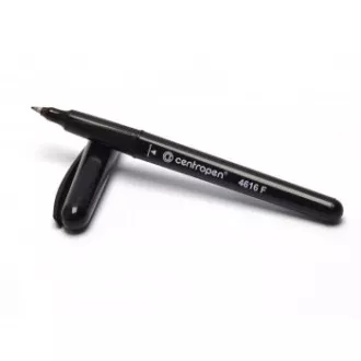 Marker Centropen 4616 F Liner CD / DVD / BD negru 0,6 mm