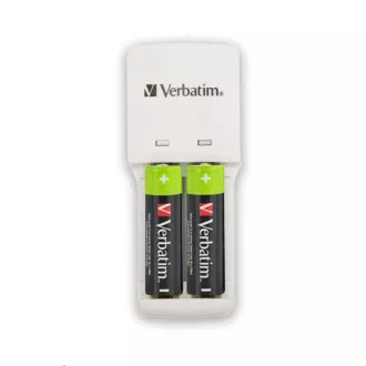 VERBATIM Încărcător de baterii compact AA + AAA VERBATIM Încărcător de baterii compact AA + AAA