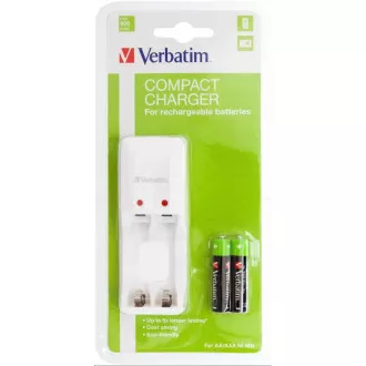 VERBATIM Încărcător de baterii compact AA + AAA VERBATIM Încărcător de baterii compact AA + AAA