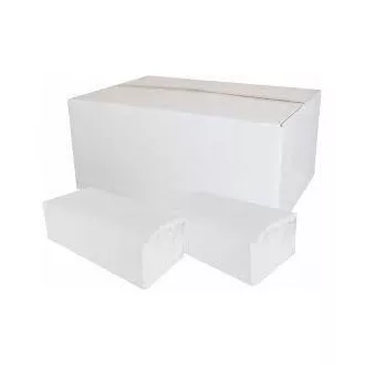 Prosoape pap. ZZ 2vrs. alb 100% celuloză 25x21mm 20x150buc = 3000buc 0094