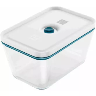 Set de vid ZWILLING, recipient de sticlă, recipient de plastic, 5 pungi, pompă de vid, albastru - Fresh & Save