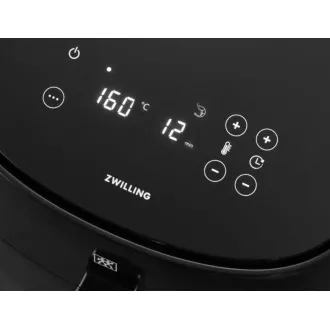 Prăjitor cu aer cald ZWILLING, 4 l, 1400 W, 80-200 °C, negru - Electrocasnice