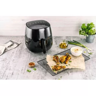 Prăjitor cu aer cald ZWILLING, 4 l, 1400 W, 80-200 °C, negru - Electrocasnice