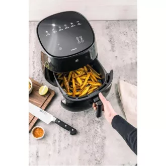 Prăjitor cu aer cald ZWILLING, 4 l, 1400 W, 80-200 °C, negru - Electrocasnice