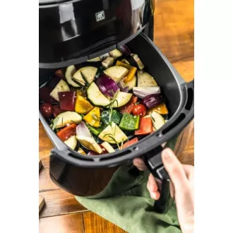 Prăjitor cu aer cald ZWILLING, 4 l, 1400 W, 80-200 °C, negru - Electrocasnice