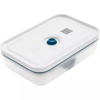 Set de vid ZWILLING, 5x recipient de plastic, 1x recipient de sticlă, 7 pungi, pompă de vid, 2 benzi, albastru - Fresh & Save