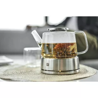 Ceainic ZWILLING, strecurătoare din oțel inoxidabil, suport pentru brichetă din oțel inoxidabil, 800 ml - Sorrento