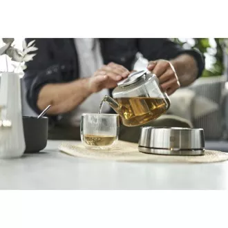 Ceainic ZWILLING, strecurătoare din oțel inoxidabil, suport pentru brichetă din oțel inoxidabil, 800 ml - Sorrento