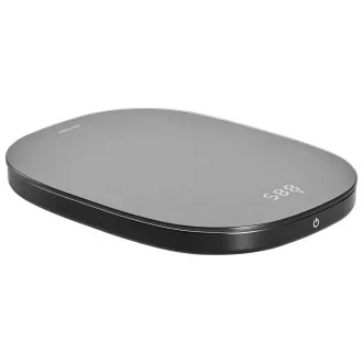 Cântar de bucătărie digital ZWILLING, baterie Li-ion, sursă de alimentare USB, afișaj LCD, sticlă/plastic, negru - Enfinigy