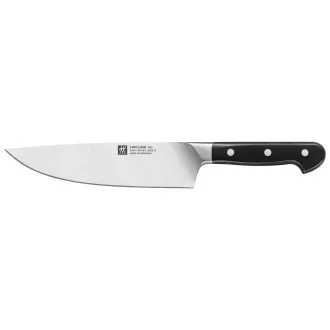 Set de cuțite ZWILLING, 3 piese, din oțel inoxidabil, cuțit de bucătar 20 cm, cuțit de feliat 20 cm, cuțit pentru frigărui 10 cm - Pro