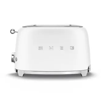 Smeg TSF01WHMEU prăjitor de pâine/toaster, 2 pâine prăjită, 6 niveluri de rumenire, sertar pesmet, stil. 50, alb mat Smeg TSF01WHMEU prăjitor de pâine/toaster, 2 pâine prăjită, 6 niveluri de rumenire, sertar pesmet, stil. 50, alb mat