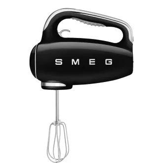 Baterie de mână Smeg HMF01BLEU, 250 W, 9 programe, timer, turbo, cruise control electronic, negru