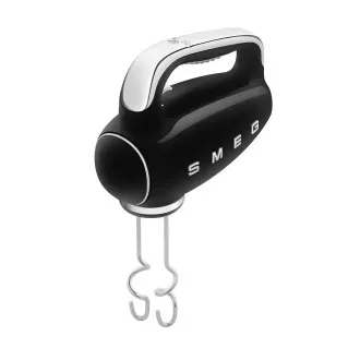 Baterie de mână Smeg HMF01BLEU, 250 W, 9 programe, timer, turbo, cruise control electronic, negru