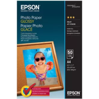 EPSON Hârtie A4 - Hârtie foto lucioasă A4 50 de coli