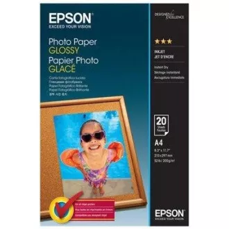 EPSON Hârtie A4 - Hârtie foto lucioasă A4 50 de coli