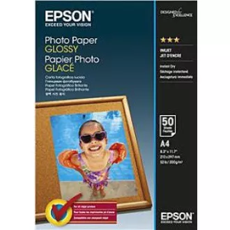 EPSON Hârtie A4 - Hârtie foto lucioasă A4 50 de coli