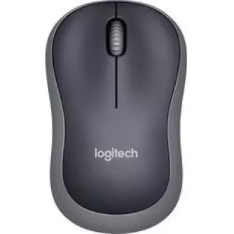Mouse fără fir Logitech M185, dongle USB, gri