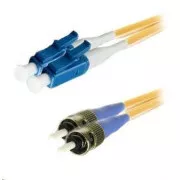 Cablu patch duplex SM 9/125, OS2, LC-ST, LS0H, 1m