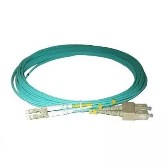 Cablu patch duplex MM 50/125, OM3, LC-SC, LS0H, 7m