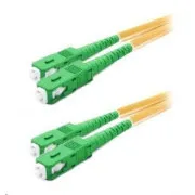 Cablu patch duplex SM 9/125, OS2, SC(APC)-SC(APC), LS0H, 1m