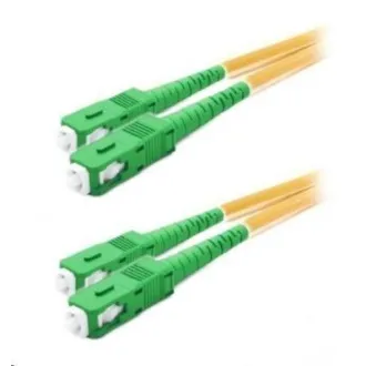 Cablu patch duplex SM 9/125, OS2, SC(APC)-SC(APC), LS0H, 1m