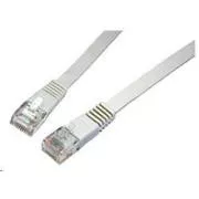 Cablu de corecție Solarix plat CAT6 UTP LSOH 0,5 m gri non-rezistent C6-111GY-0, 5MB