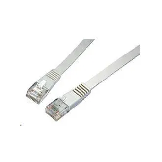 Cablu patch Solarix plat CAT6 UTP LSOH 10m gri rezistent la agățare C6-111GY-10MB Cablu patch Solarix plat CAT6 UTP LSOH 10m gri rezistent la agățare C6-111GY-10MB