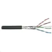 Cablu FTP PlanetElite, Cat6, fir, exterior PE, Dca, negru, 305m, bobina