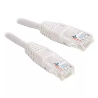 XtendLan cablu patch Cat5E, UTP - 0, 5m, alb (vânzare de 10 buc)
