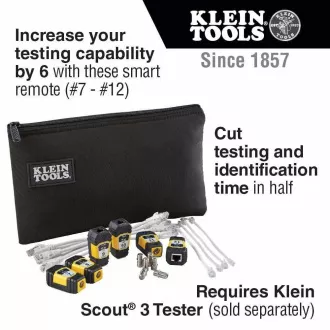 KLEIN TOOLS - Set de instrumente pentru cartografiere #7-12 pentru VDV Scout® Pro 3 KLEIN TOOLS - Set de instrumente pentru cartografiere #7-12 pentru VDV Scout® Pro 3