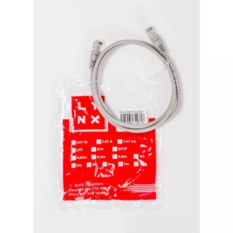 Cablu patch LYNX Cat5E, UTP - 1,5 m, gri Cablu patch LYNX Cat5E, UTP - 1,5 m, gri