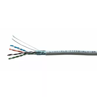 Cablu FTP LYNX REELEX AIR, Cat5E, fir, PVC, Eca, gri, 305m