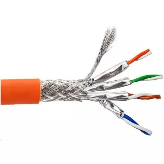 Cablu S/FTP LEXI-Net, Cat6A, LS0H, B2ca-s1a, d0, a1, portocaliu, 500m, bobină Cablu S/FTP LEXI-Net, Cat6A, LS0H, B2ca-s1a, d0, a1, portocaliu, 500m, bobină