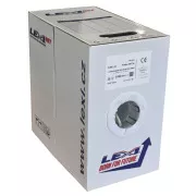 Cablu UTP LEXI-Net Cat5E, fir, PVC, alb, 305m, cutie