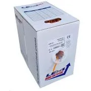 Cablu UTP LEXI-Net Cat5E, sârmă, LS0H B2ca-s1a, d0, a1, portocaliu, 305m, cutie