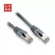 Cablu patch FTP LYNX Cat6, PVC, 2m, gri