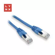 Cablu patch FTP LYNX Cat5e PVC, CCA, 7m, albastru