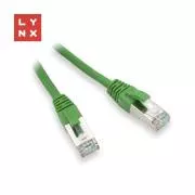 Cablu patch FTP LYNX Cat5e PVC, CCA, 3m, verde