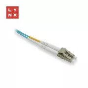 Cablu patch duplex LYNX MM, OM3, LC/LC, 50/125µm, 1m