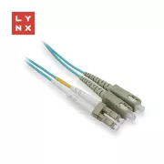 Cablu patch duplex LYNX MM, OM3, LC/SC, 50/125µm, 2m