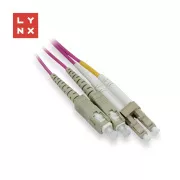 Cablu patch duplex LYNX MM, OM4, LC/SC, 50/125µm, 2m