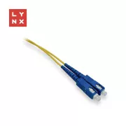 Cablu patch duplex LYNX SM, OS2, SC/SC, 9/125µm, 0.5m