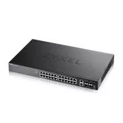 Zyxel XGS2220-30, comutator de acces L3, 24x1G RJ45 2x10mG RJ45, 4x10G SFP+ Uplink, inclusiv 1 an NebulaFlex Pro