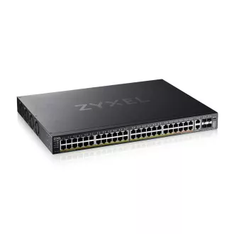 Zyxel XGS2220-54HP, comutator de acces L3, 600W PoE, 40xPoE+/10xPoE++, 48x1G RJ45 2x10mG RJ45, 4x10G SFP+ Uplink, inclusiv 1 an Zyxel XGS2220-54HP, comutator de acces L3, 600W PoE, 40xPoE+/10xPoE++, 48x1G RJ45 2x10mG RJ45, 4x10G SFP+ Uplink, inclusiv 1 an