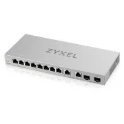 Zyxel XGS1210-12 Comutator Gigabit Webmanaged cu 12 porturi, 8x gigabit RJ45, 2x 2, 5GbE RJ45, 2x SFP