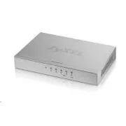 Zyxel GS-105B V5 Mini Switch Gigabit Ethernet Desktop cu 5 porturi - Carcasă metalică