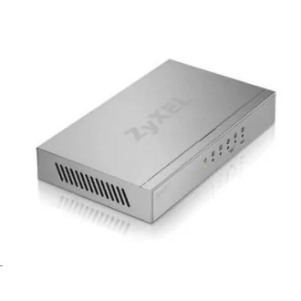 Zyxel GS-105B V5 Mini Switch Gigabit Ethernet Desktop cu 5 porturi - Carcasă metalică